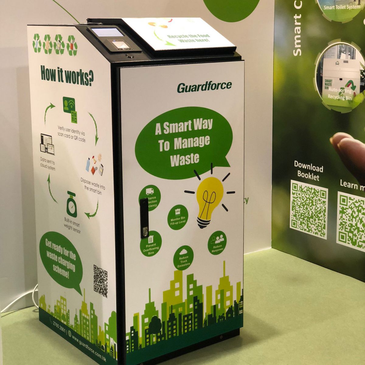 Food Waste Collection Bin | GF Technovotion@Rethink 2022